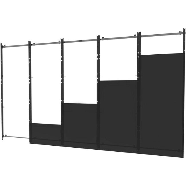Peerless-Av Seamless Kitted Ds-Ledier-5X5 Mounting Frame For Led Display, Video Wall - Black, Silver