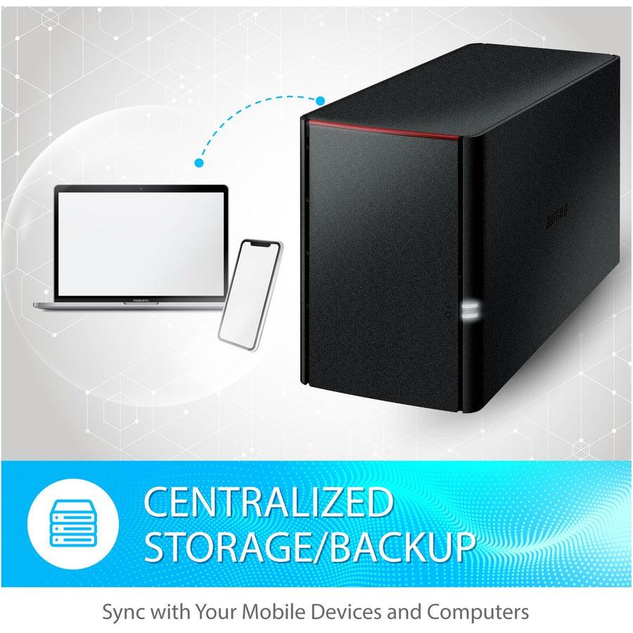 Personal Cloud NAS - Buffalo LinkStation 220 12TB RAID | Buffalo LS220D1202