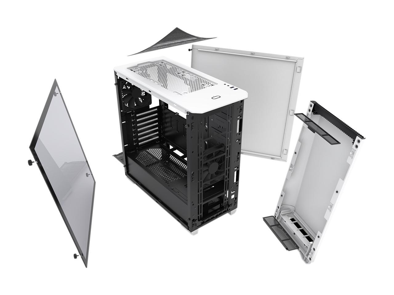 Phanteks Eclipse P400 Ph-Ec416Ptg_Bk Satin Black Tempered Glass/Steel Atx Mid Tower Computer Case