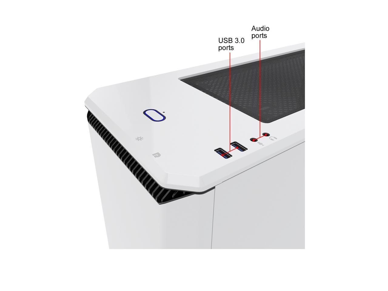 Phanteks Eclipse P400 Ph-Ec416Ptg_Bk Satin Black Tempered Glass/Steel Atx Mid Tower Computer Case