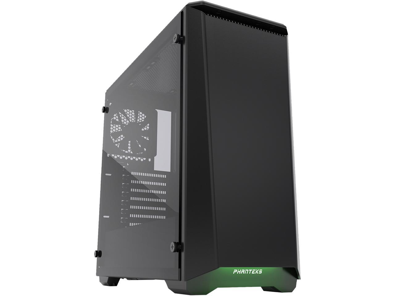 Phanteks Eclipse P400 Ph-Ec416Ptg_Bk Satin Black Tempered Glass/Steel Atx Mid Tower Computer Case