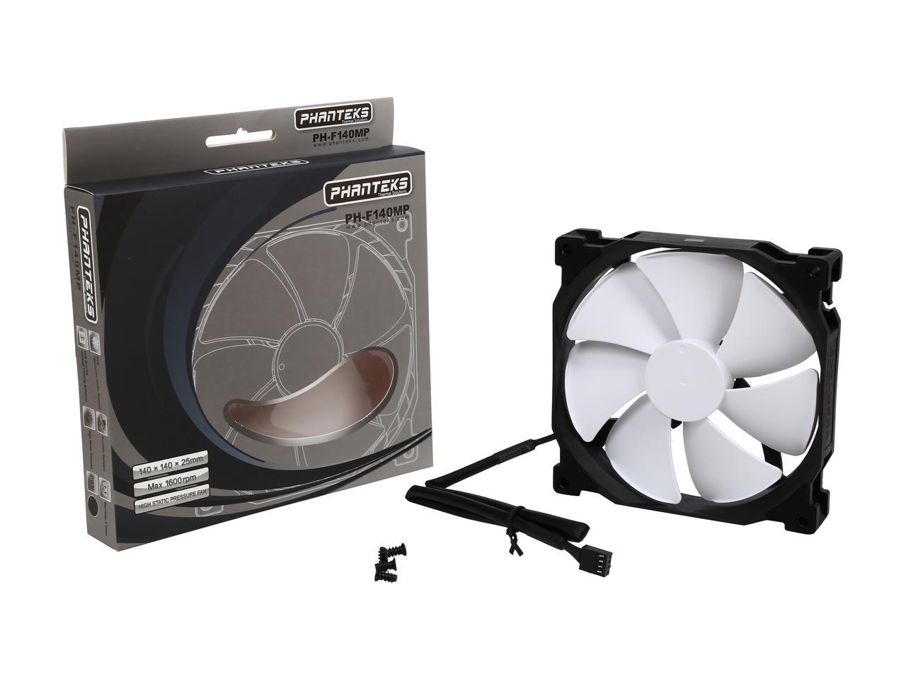 Phanteks Ph-F140Mp 140 Mm Pwm, High Static Pressure Radiator Fan