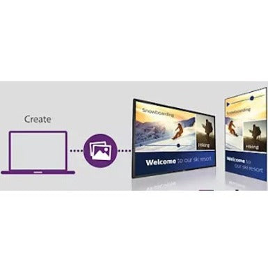 Philips 50Bdl3550Q/00 Signage Display Digital Signage Flat Panel 125.7 Cm (49.5") Va 400 Cd/M² 4K Ultra Hd Black Android 8.0