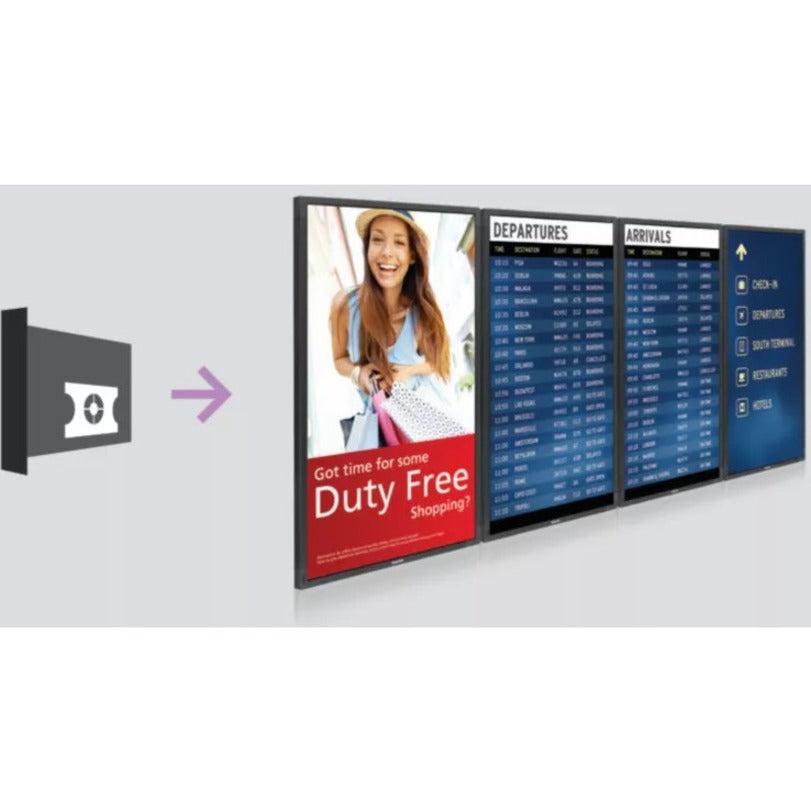 Philips 75Bdl3552T T-Line - 75"4K Digital Signage Touchscreen Display