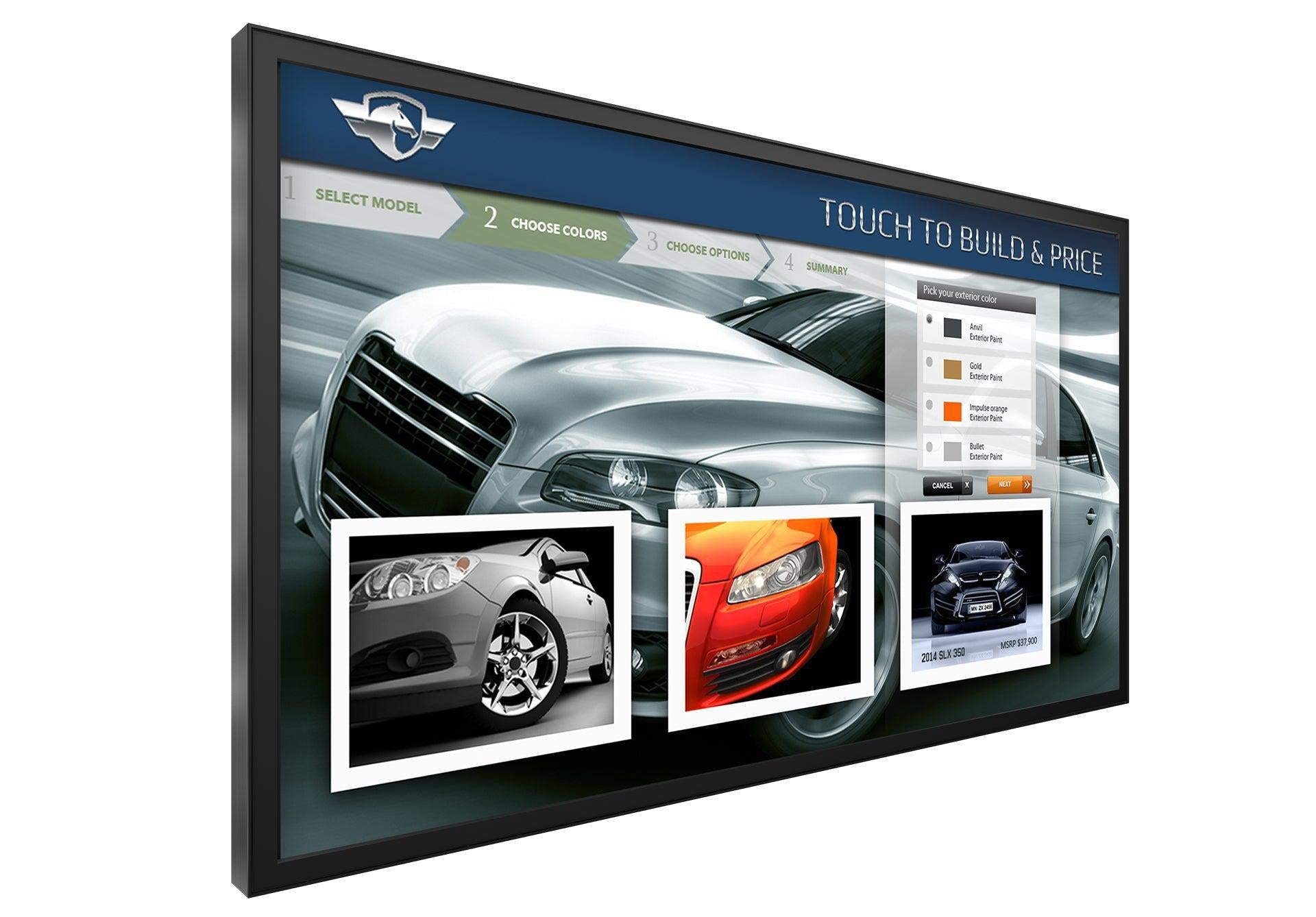 Planar Systems Ultrares Ur7551-Mx-Touch 190.5 Cm (75") 3840 X 2160 Pixels Multi-Touch Black
