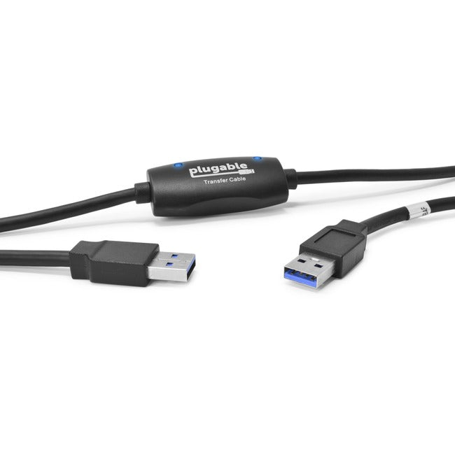 Plugable USB 3.0 Transfer Cable, Unlimited Use, Transfer Data Between 2 Windows PC's USB3-TRAN