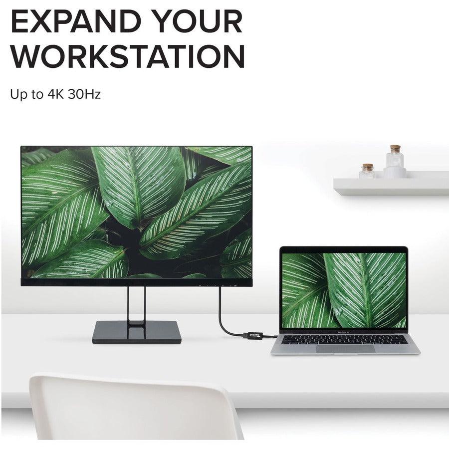 Plugable USB C to HDMI Adapter 4K 30Hz, Thunderbolt 3 to HDMI Adapter USBC-THDMI