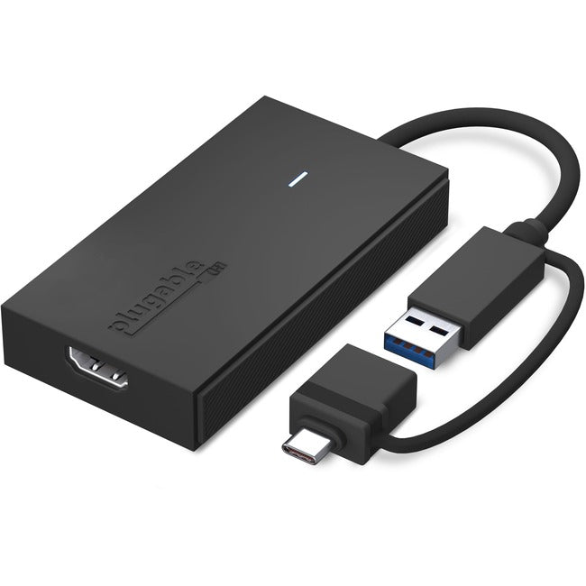 Plugable USB C to HDMI Adapter, Universal Video Graphics Adapter for USB 3.0 and USB-C Macs and Windows UGA-HDMI-S