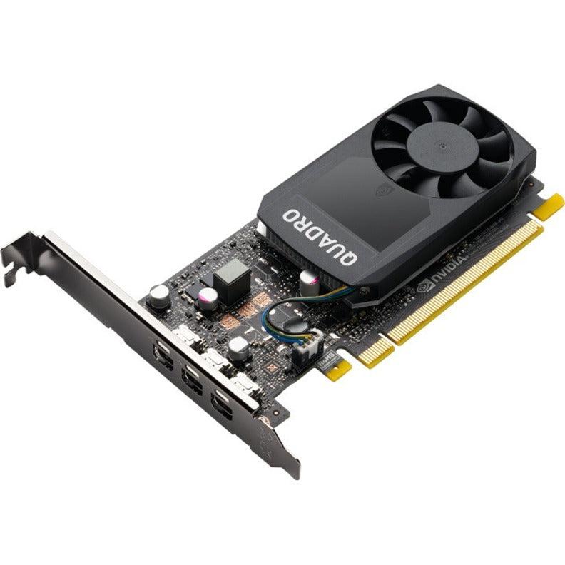 Pny Quadro P400 Vcqp400V2-Pb 2Gb 64-Bit Gddr5 Pci Express 3.0 X16 Low Profile Video Cards - Workstation