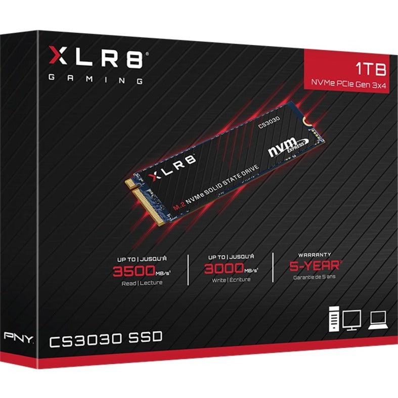 Pny Xlr8 Cs3030 M.2 2000 Gb Pci Express 3D Tlc Nvme