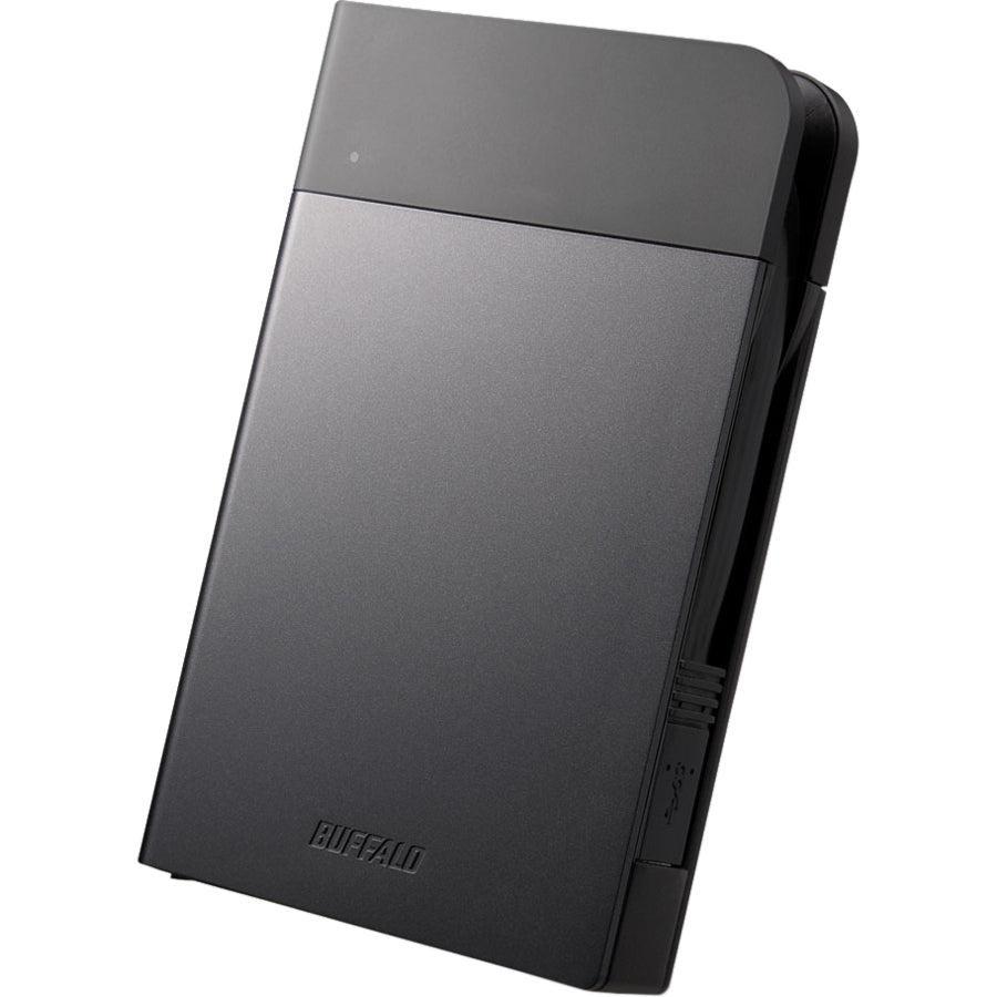 Portable External Hard Drive - Secure NFC Encrypted Storage | Buffalo HD-PZN1.0U3B