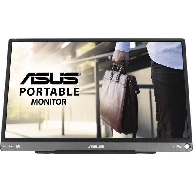 Portable Monitor - 15.6 Inch USB-C Full HD IPS External Display for Laptop | Tecisoft MB16ACE