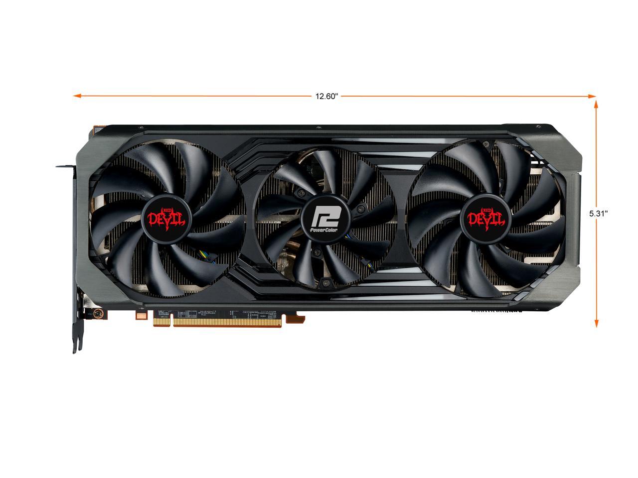 Powercolor Red Devil Amd Radeon Rx 6900 Xt Ultimate Gaming Graphics Card With 16Gb Gddr6