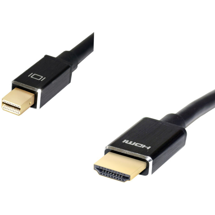 Premiertek Mini DisplayPort MDP 1.2a to HDMI 2.0 Converter Cable 4K2K 60Hz 16.4ft (5 Meter) DP12AH2-5M