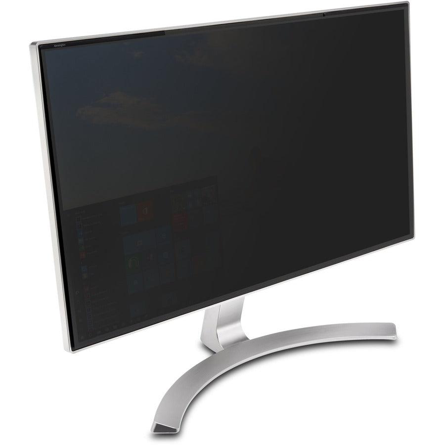 Privacy Screen Monitor 24 Inch Magnetic Strip - TAA Compliant Blue Light Protection | TecISoft K58357WW