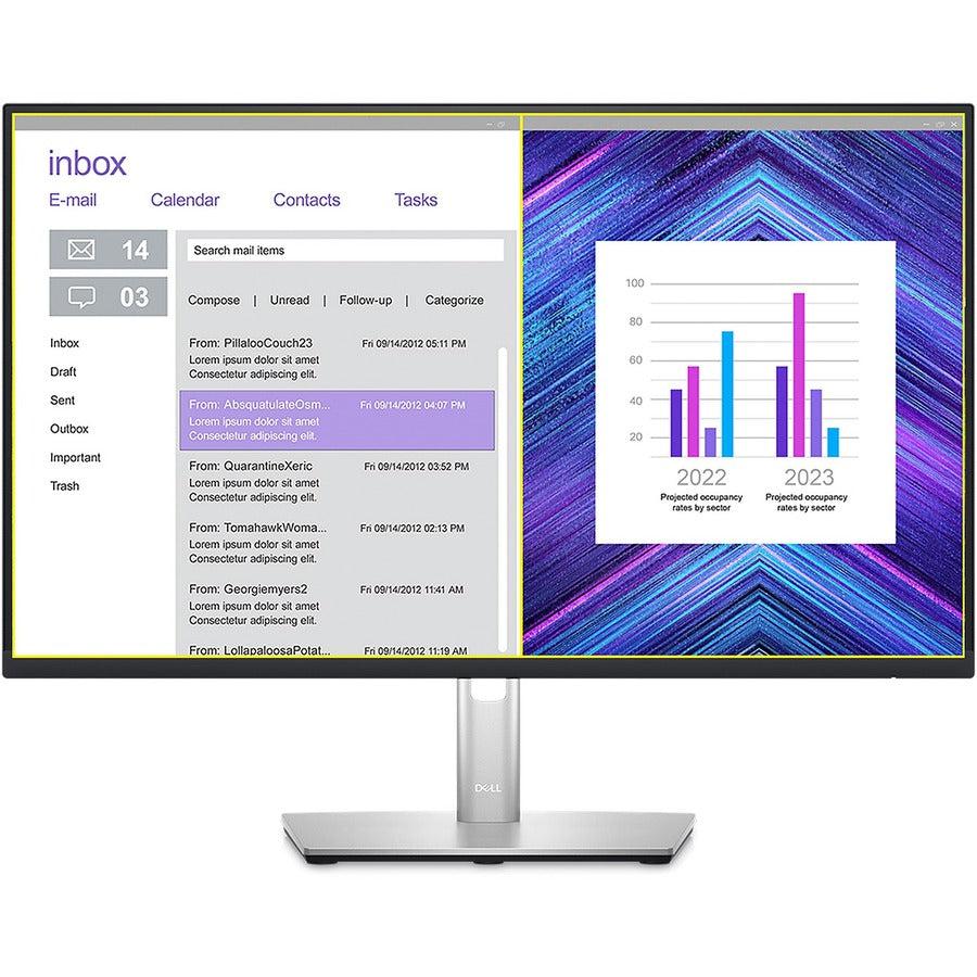Professional Monitor - Dell 24 Monitor P2423D QHD IPS USB Hub | TecISoft DELL-P2423D