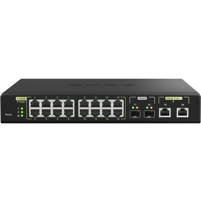 QNAP QSW-M2116P-2T2S Ethernet Switch QSW-M2116P-2T2S-US
