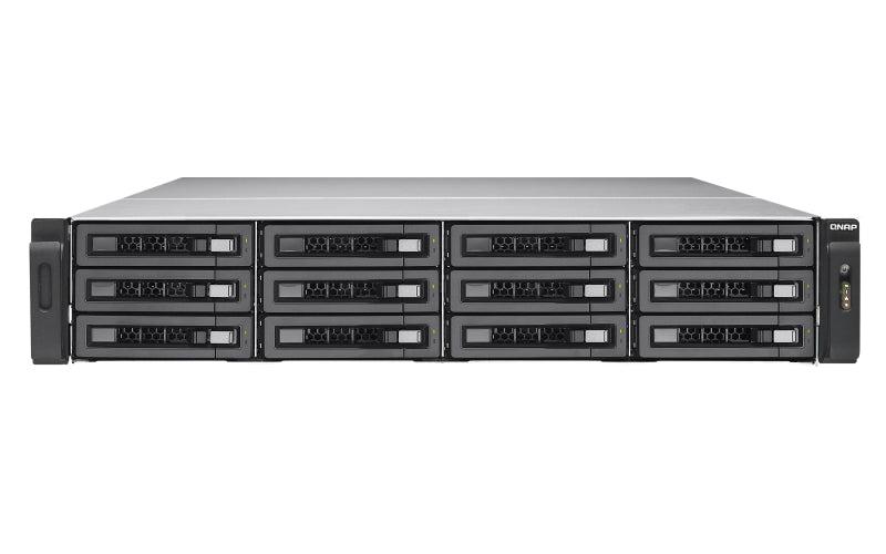 Qnap Tes-1885U Nas Rack (2U) Ethernet Lan Aluminium, Black D-1521