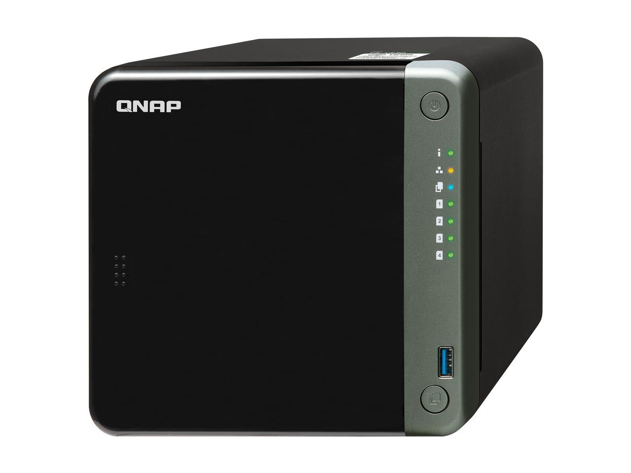 Qnap Ts-453D-4G-Us Quad-Core 2.5Gbe Nas Server For Smb