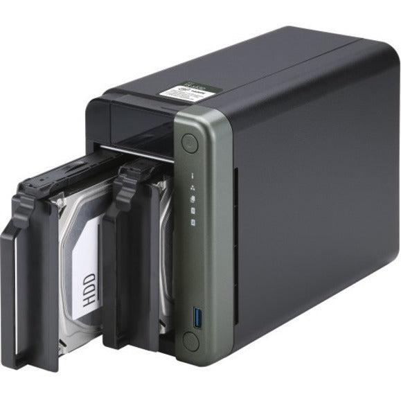 Qnap Ts-253D Nas Tower Ethernet Lan Black J4125