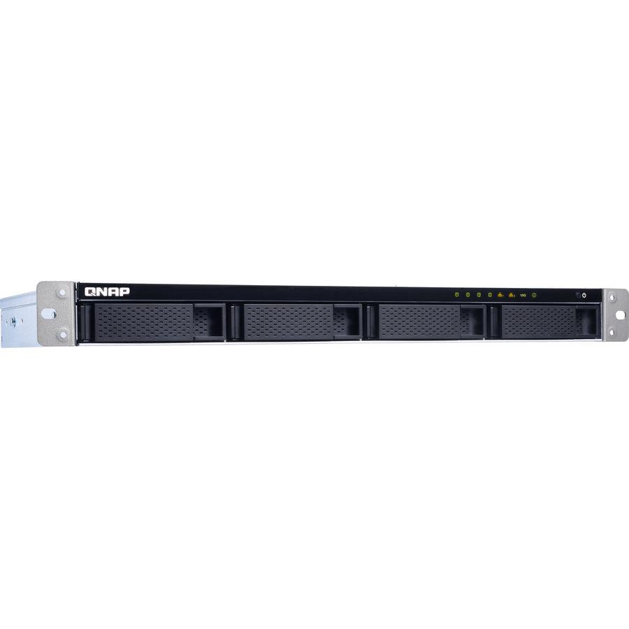 Qnap Ts-431Xeu-8G-Us Short Depth Rackmount Nas With Quad-Core Cpu And 10Gbe Sfp+ Port For Smb