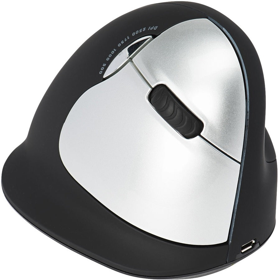 R-Go HE Ergonomic Mouse, Large, Right, Wireless RGOHELAWL
