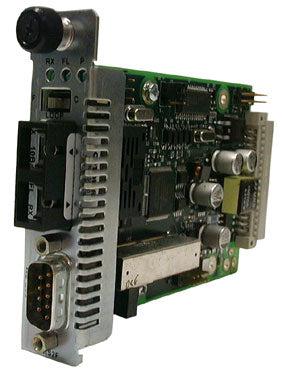 RS232 Media Converter - Lantronix CRS2F3114-100 Remotely Managed Fiber Converter | Tecisoft