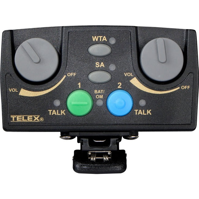 RTS Narrow Band UHF Two-Channel Binaural Wireless Synthesized Portable Beltpack TR-82N-H55