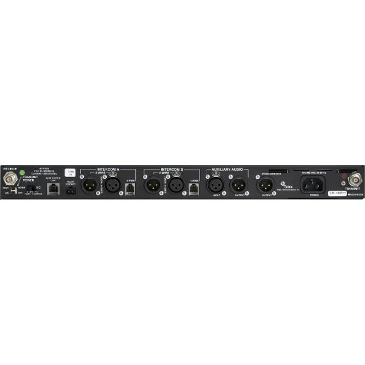 RTS Two-Channel UHF Synthesized Wireless Intercom Base Station BTR-800-F2R5