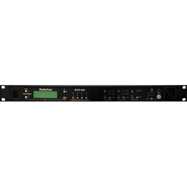 RTS Two-Channel UHF Synthesized Wireless Intercom Base Station BTR-800-H1R5