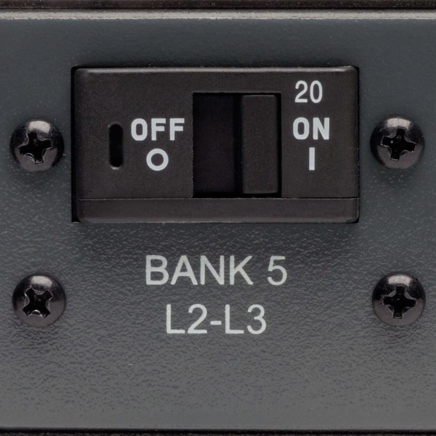 Rack Mount Power Distribution Unit - 16.2kW 208V 3PH Monitored PDU | Tecisoft PDU3EVNR6G60A
