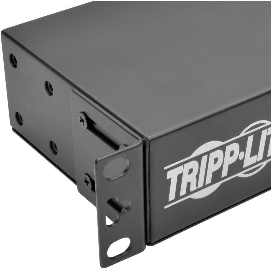 Rack Mount Power Distribution Unit - 1U Basic PDU with ISOBAR Surge Protection | Tripp Lite PDUH20-ISO6