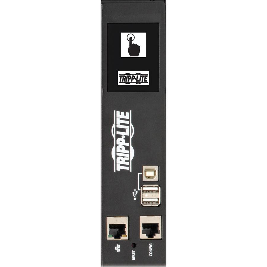 Rack Mount Power Distribution Units - Tripp Lite 10kW 3-Phase Monitored PDU PDU3EVN6L2130B
