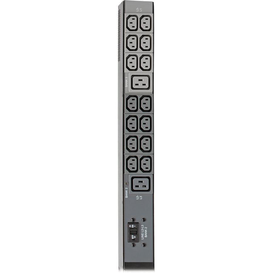 Rack Mount Power Distribution Units - Tripp Lite 10kW 3-Phase Monitored PDU PDU3EVN6L2130B