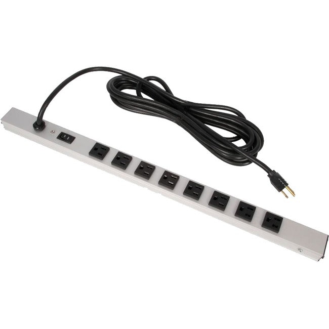 Rack Solutions 15A Vertical Power Strip with 16 Outlets (15ft Cord) PSV-F16-15A-R