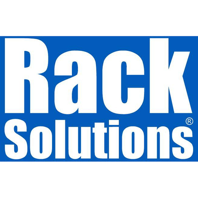 Rack Solutions 1U Dry Sliding Computer Shelf with Cable Management Arm 1USHL-112