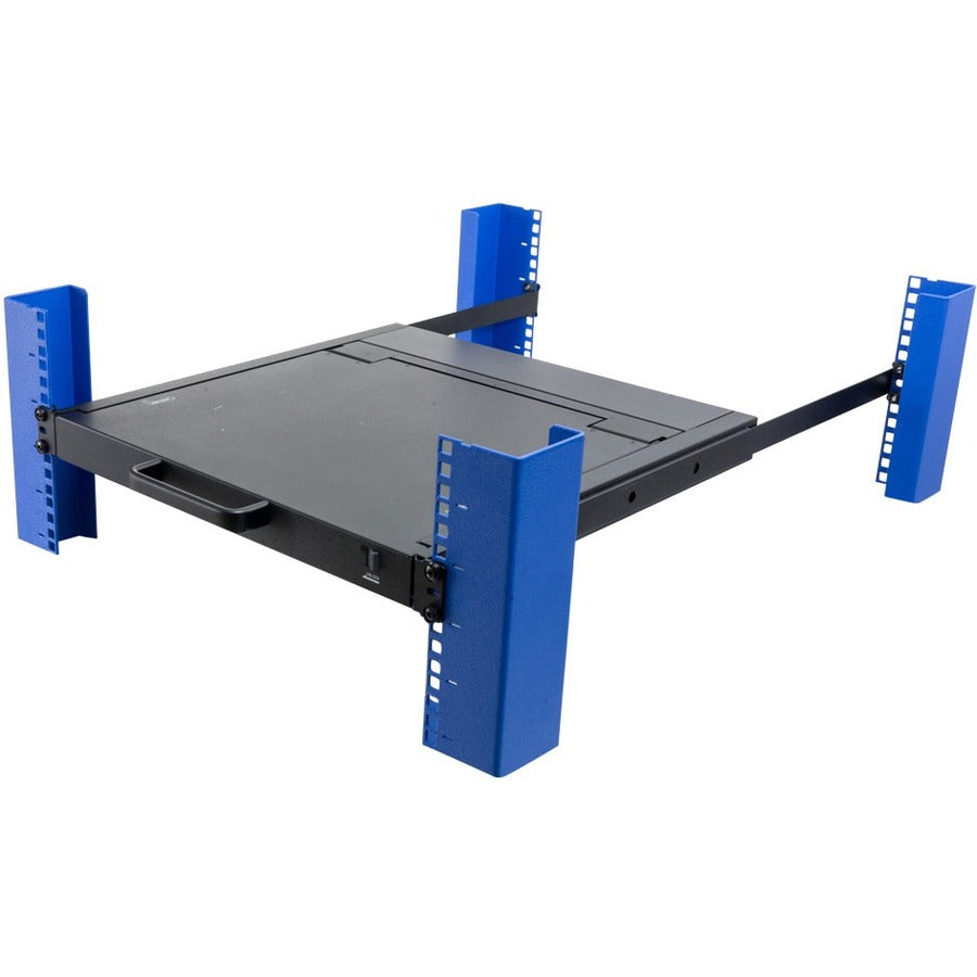 Rack Solutions 1U Sliding KVM with Keyboard, Trackpad and 17in Monitor (1 KVM Port) 185-5286