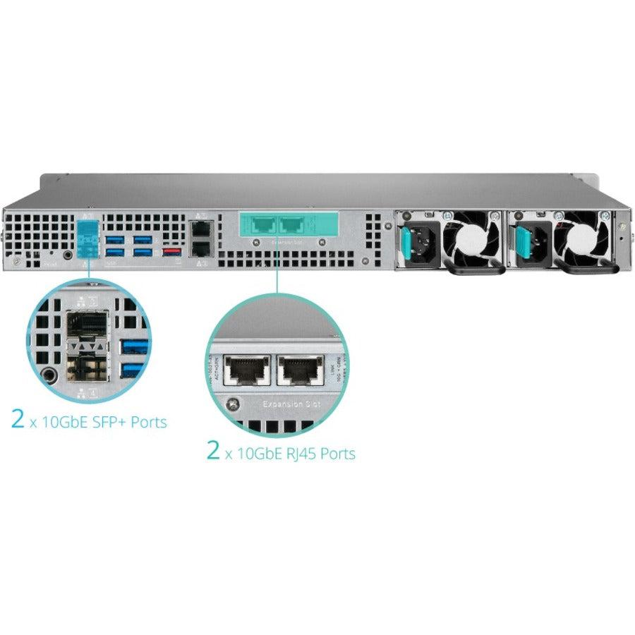 Rackmount NAS Server - 1U AMD Ryzen 3700X Enterprise Storage | QNAP TS-h977XU-RP TS-H977XU-RP-3700X-32G-US