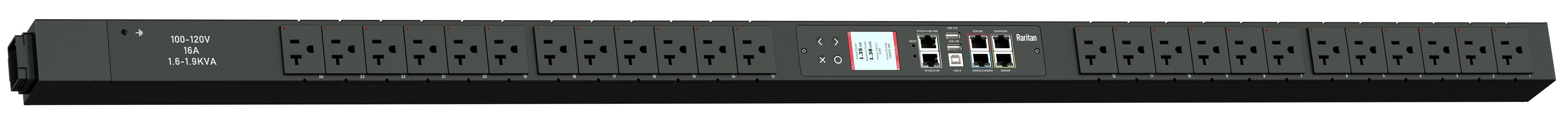 Raritan Dominion PX PX3-5802V - Power Distribution Unit - 1900 VA