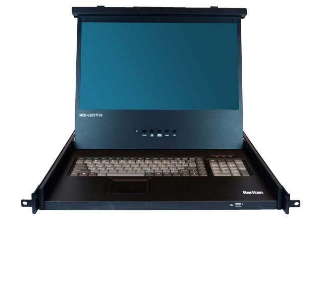 Raritan MasterConsole Digital LED MCD-LED17108 KVM Console Drawer - 8 Port Rack-Mountable | TecISoft