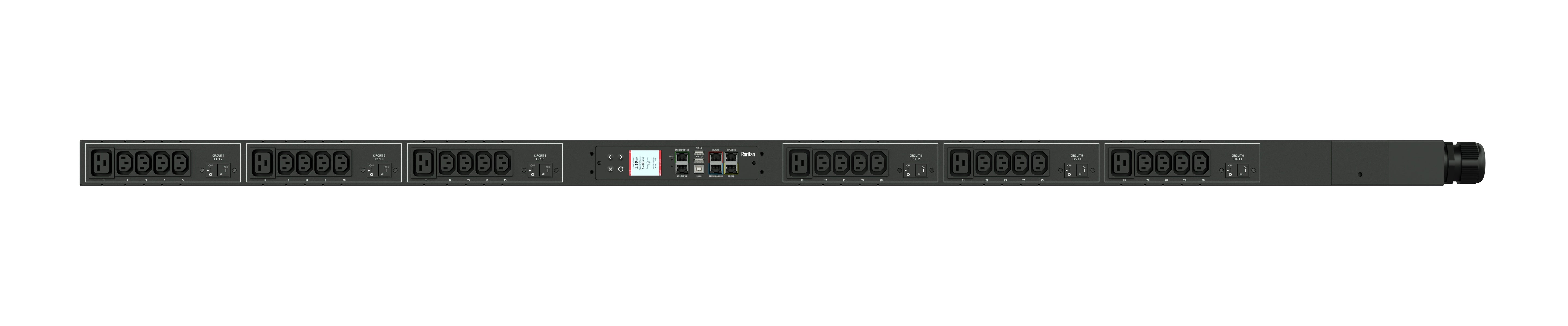 Raritan Px3-1976U-V2 Power Distribution Unit (Pdu) 30 Ac Outlet(S) 0U Black