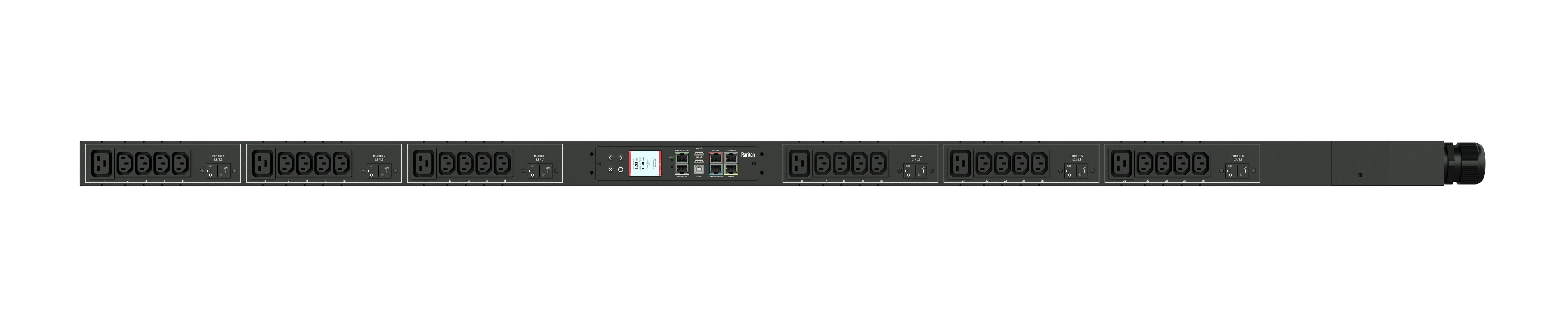 Raritan Px3-1976V-V2 Power Distribution Unit (Pdu) 30 Ac Outlet(S) 0U Black