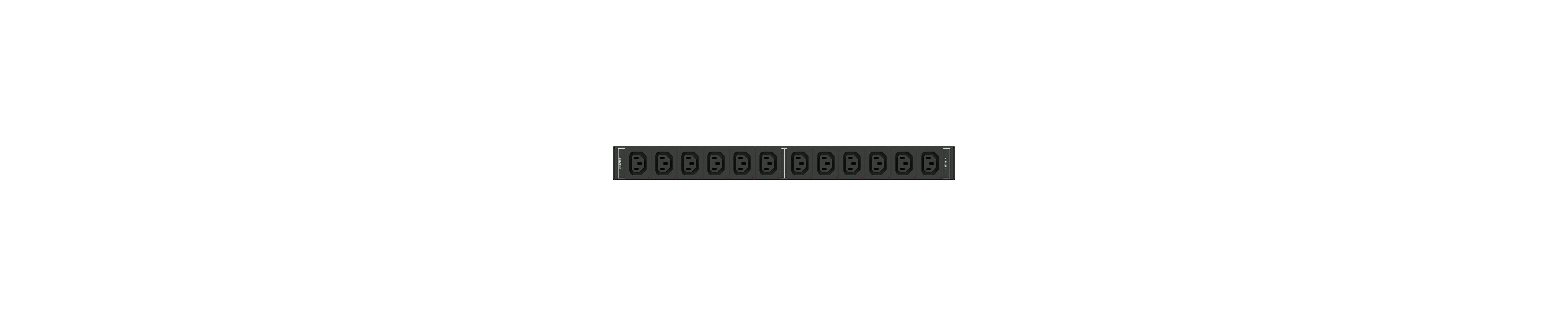 Raritan Px3-5284R Power Distribution Unit (Pdu) 12 Ac Outlet(S) 1U Black
