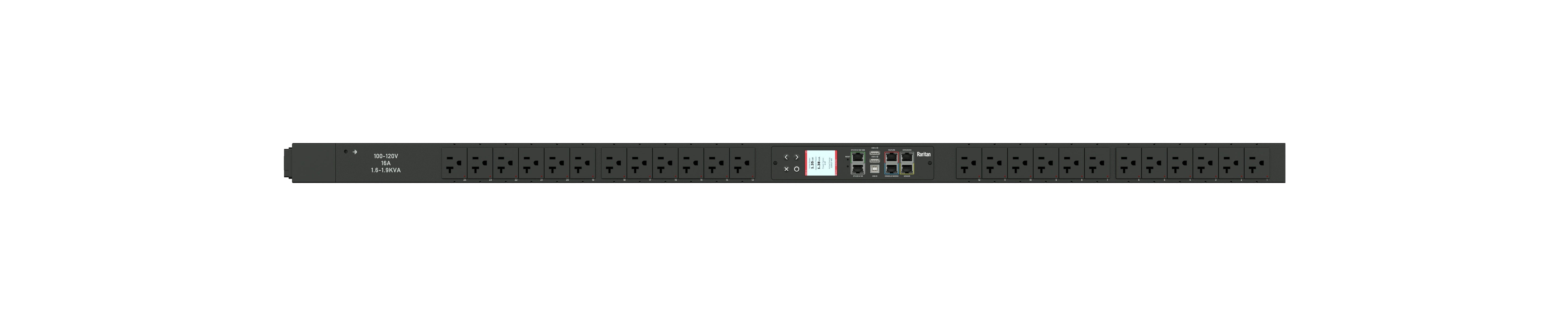 Raritan Px3-5475U Power Distribution Unit (Pdu) 24 Ac Outlet(S) 0U Black