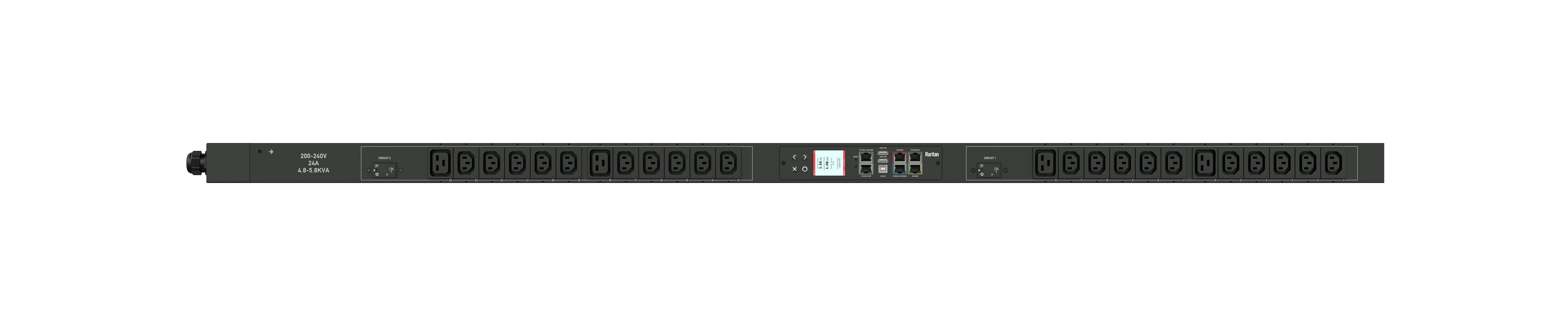 Raritan PX3-5497U Switched Power Distribution Unit - 5000 VA Rack PDU | TeCisoft