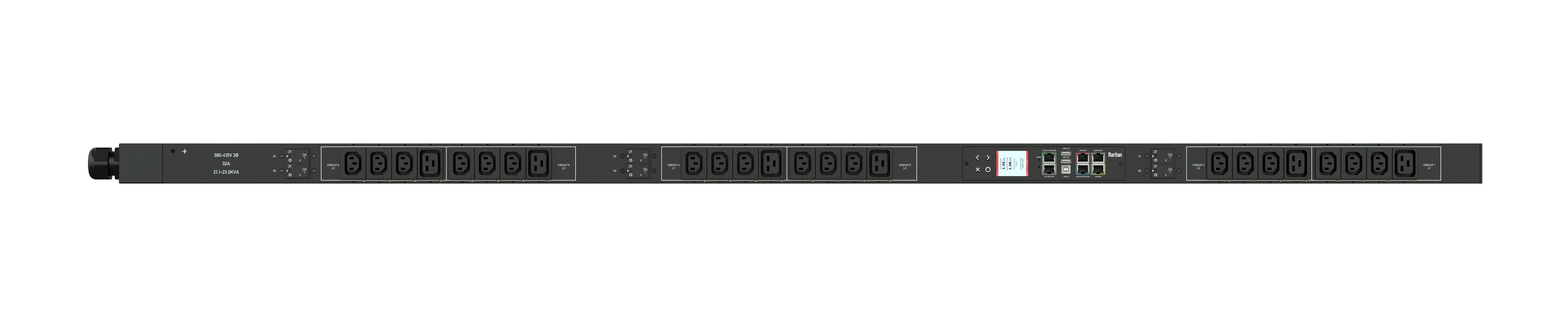 Raritan Px3-5528V-V2 Power Distribution Unit (Pdu) 24 Ac Outlet(S) 0U Black