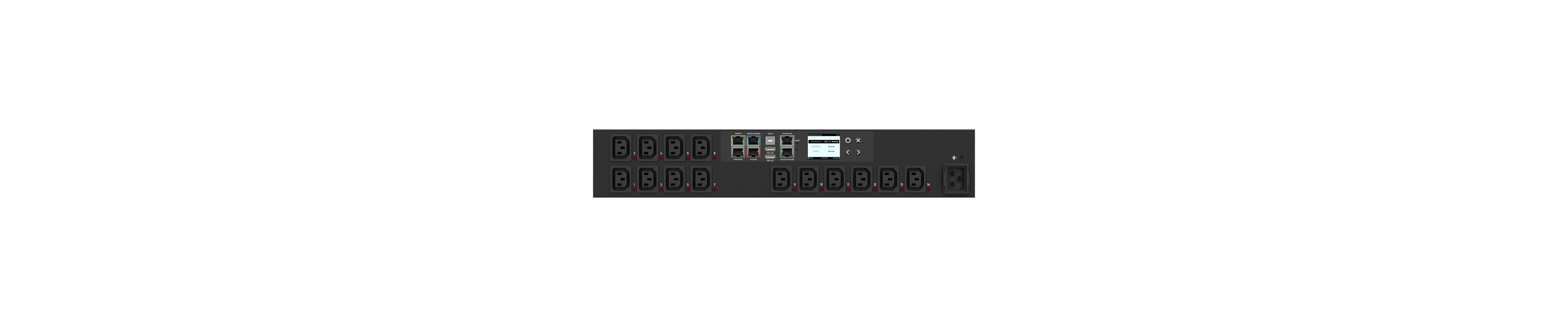Raritan Px3-5542-N2 Power Distribution Unit (Pdu) 14 Ac Outlet(S) 0U Black
