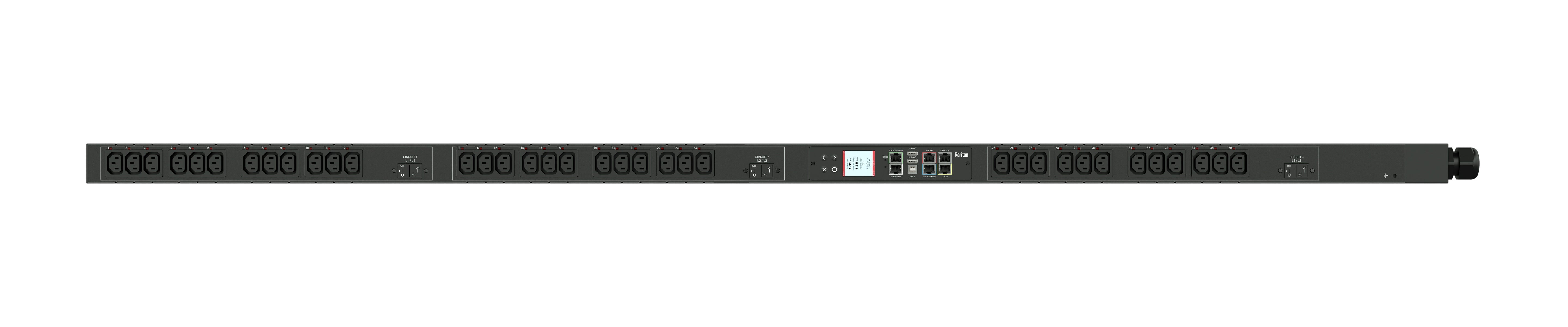 Raritan Px3-5702U Power Distribution Unit (Pdu) 36 Ac Outlet(S) 0U Black