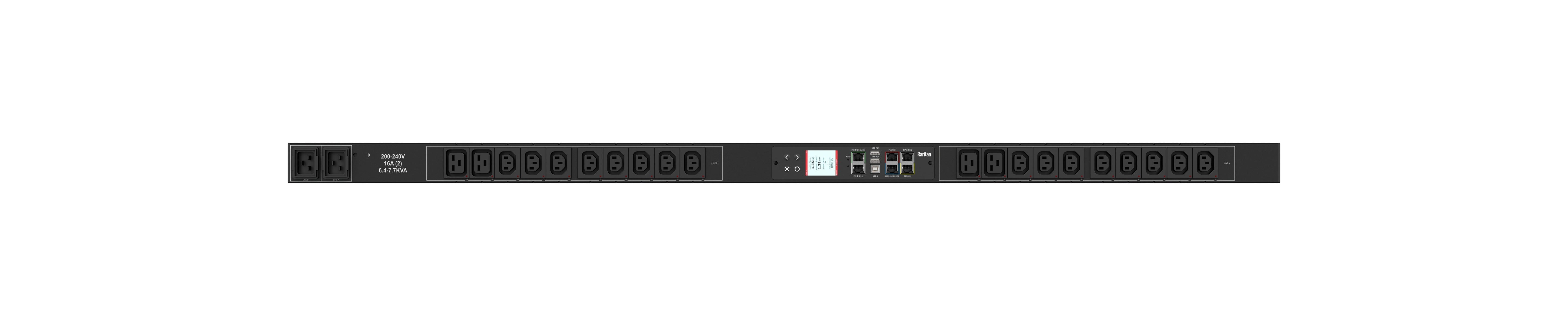 Raritan Px3-5746X2 Power Distribution Unit (Pdu) 20 Ac Outlet(S) 0U Black