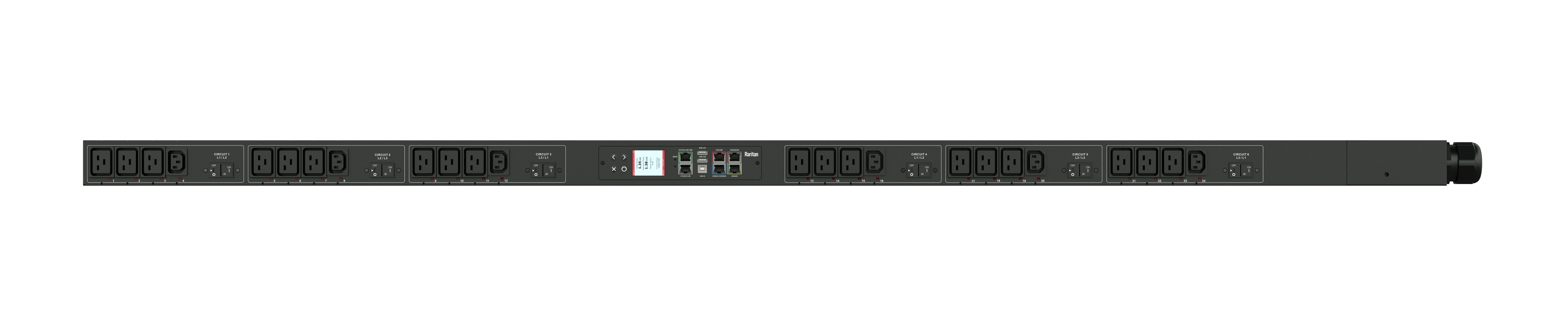 Raritan Px3-5934V-V2 Power Distribution Unit (Pdu) 24 Ac Outlet(S) 0U Black